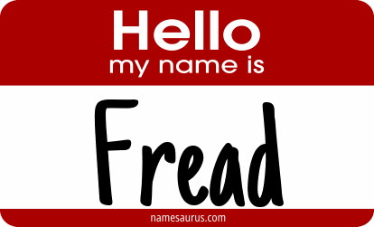 Hello my name is Fread png download