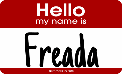 Hello my name is Freada png download