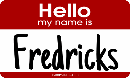 Hello my name is Fredricks png download