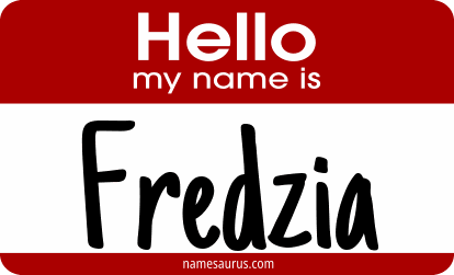 Hello my name is Fredzia png download