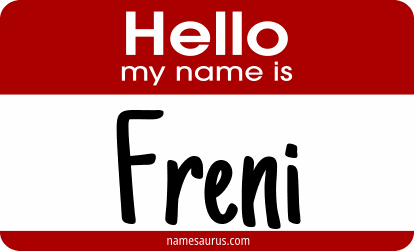 Hello my name is Freni png download