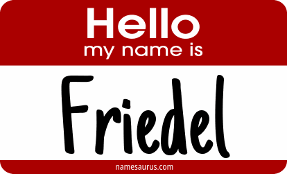 Hello my name is Friedel png download