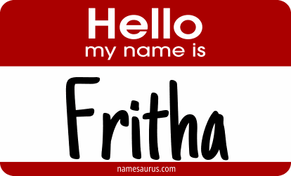 Hello my name is Fritha png download