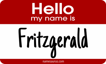 Hello my name is Fritzgerald png download