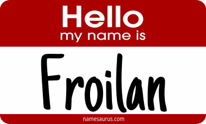 Hello my name is Froilan png download