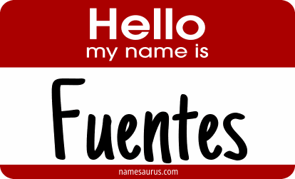 Hello my name is Fuentes png download