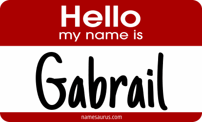 Hello my name is Gabrail png download