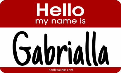 Hello my name is Gabrialla png download