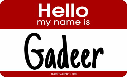 Hello my name is Gadeer png download