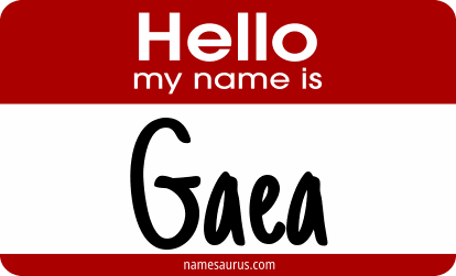 Hello my name is Gaea png download