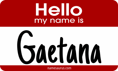 Hello my name is Gaetana png download