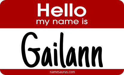 Hello my name is Gailann png download