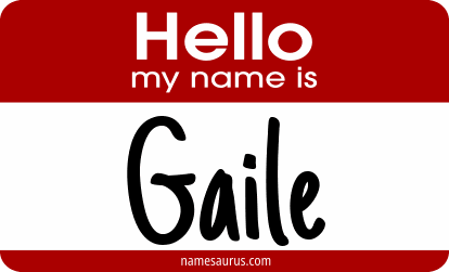 Hello my name is Gaile png download