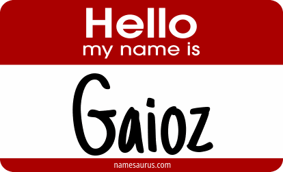 Hello my name is Gaioz png download