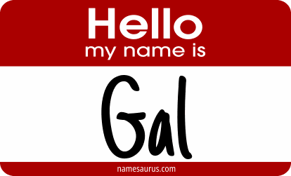 Hello my name is Gal png download