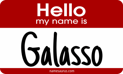 Hello my name is Galasso png download