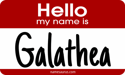 Hello my name is Galathea png download