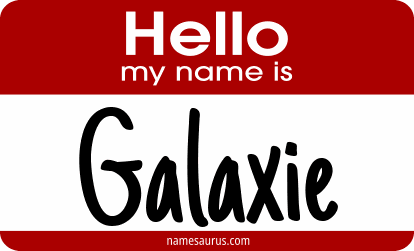 Hello my name is Galaxie png download