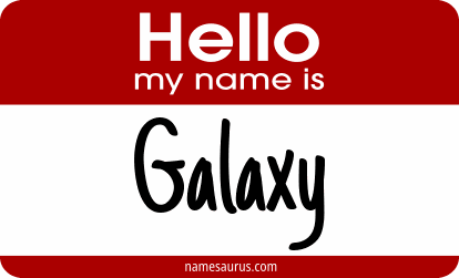 Hello my name is Galaxy png download