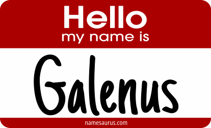 Hello my name is Galenus png download