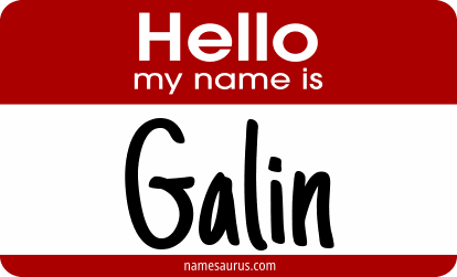 Hello my name is Galin png download