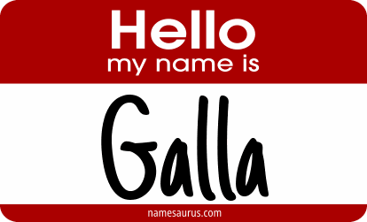 Hello my name is Galla png download
