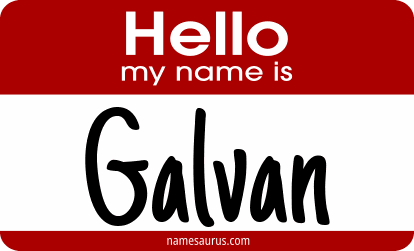 Hello my name is Galvan png download