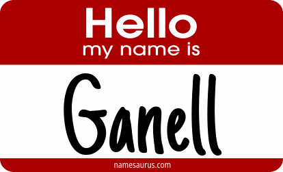 Hello my name is Ganell png download