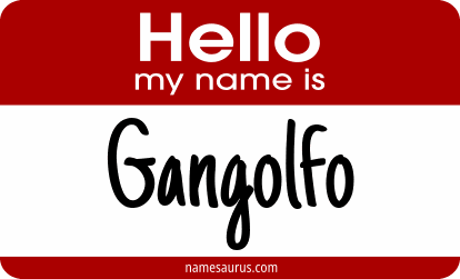Hello my name is Gangolfo png download