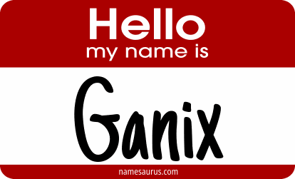 Hello my name is Ganix png download