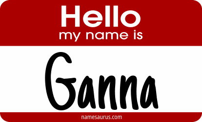 Hello my name is Ganna png download