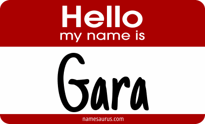 Hello my name is Gara png download
