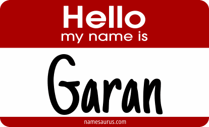 Hello my name is Garan png download