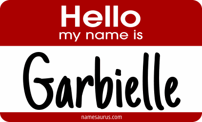Hello my name is Garbielle png download