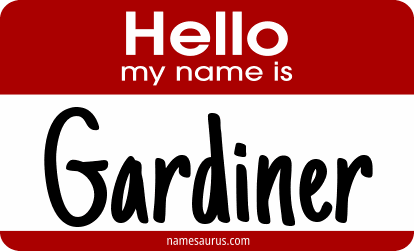 Hello my name is Gardiner png download