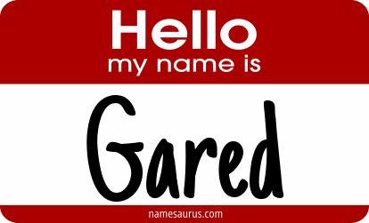 Hello my name is Gared png download