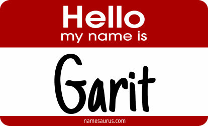 Hello my name is Garit png download