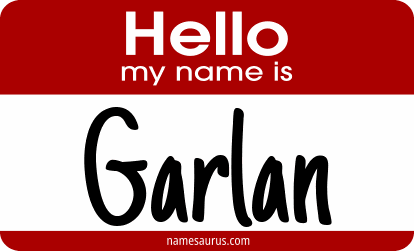 Hello my name is Garlan png download