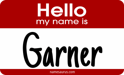 Hello my name is Garner png download