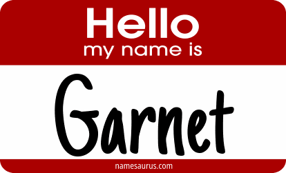 Hello my name is Garnet png download