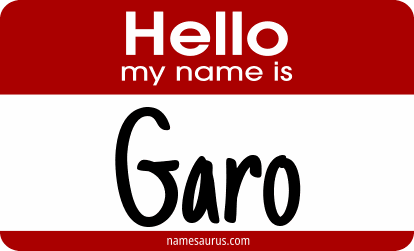 Hello my name is Garo png download
