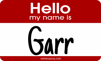 Hello my name is Garr png download