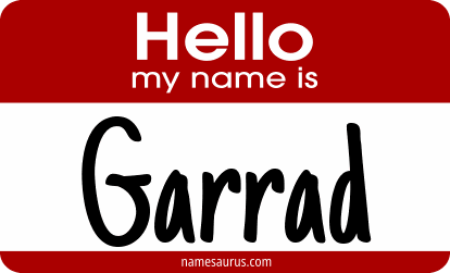 Hello my name is Garrad png download