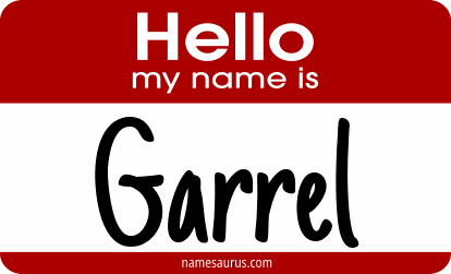 Hello my name is Garrel png download