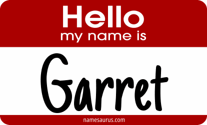 Hello my name is Garret png download
