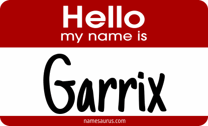 Hello my name is Garrix png download