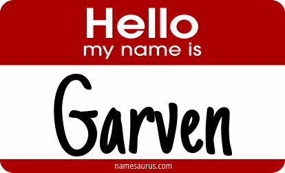 Hello my name is Garven png download