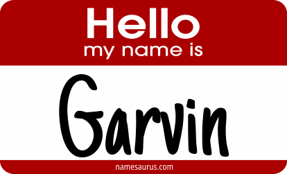 Hello my name is Garvin png download