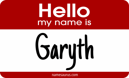 Hello my name is Garyth png download