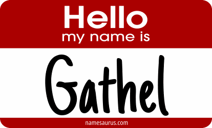 Hello my name is Gathel png download
